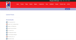 Desktop Screenshot of hertsleague-dev.co.uk